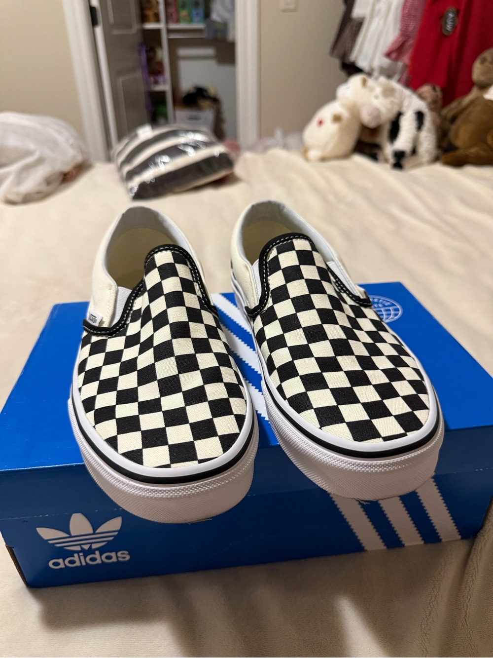 Vans Checkerboard Slip-On Shoes